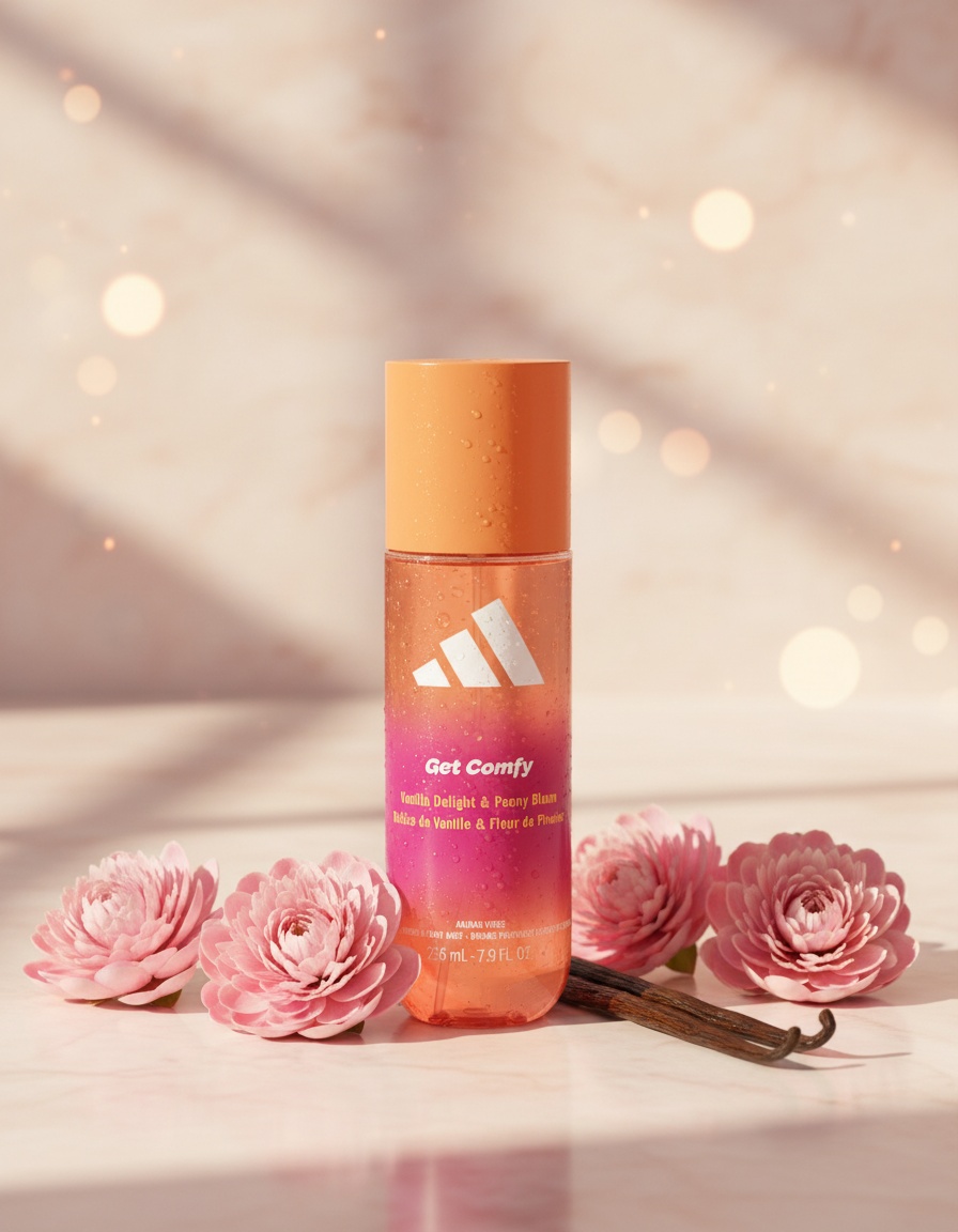 ADIDAS VIBES WOMAN GET COMFY fragrance hair & body mist 236 ml - Afbeelding 2