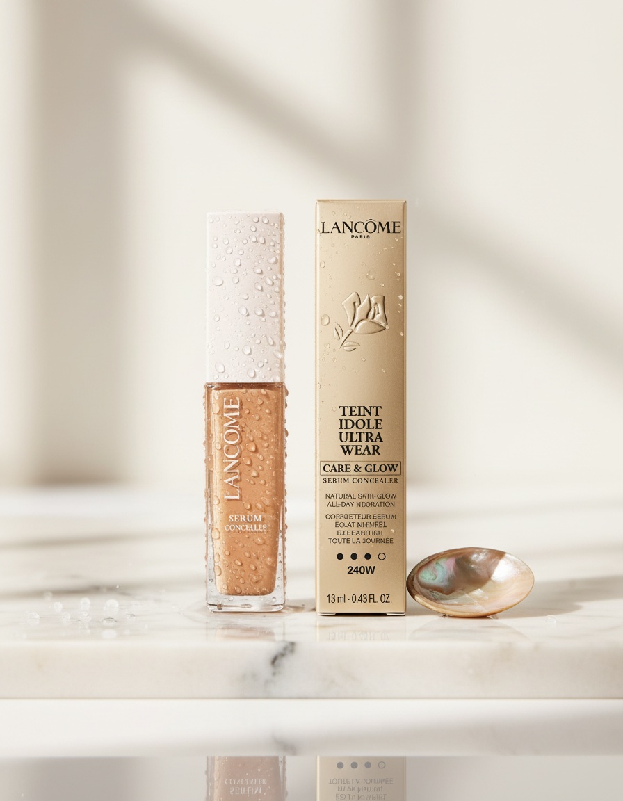 LancÔme TEINT IDOLE ULTRA WEAR care & glow serum concealer #240W 13,5 ml - Afbeelding 2
