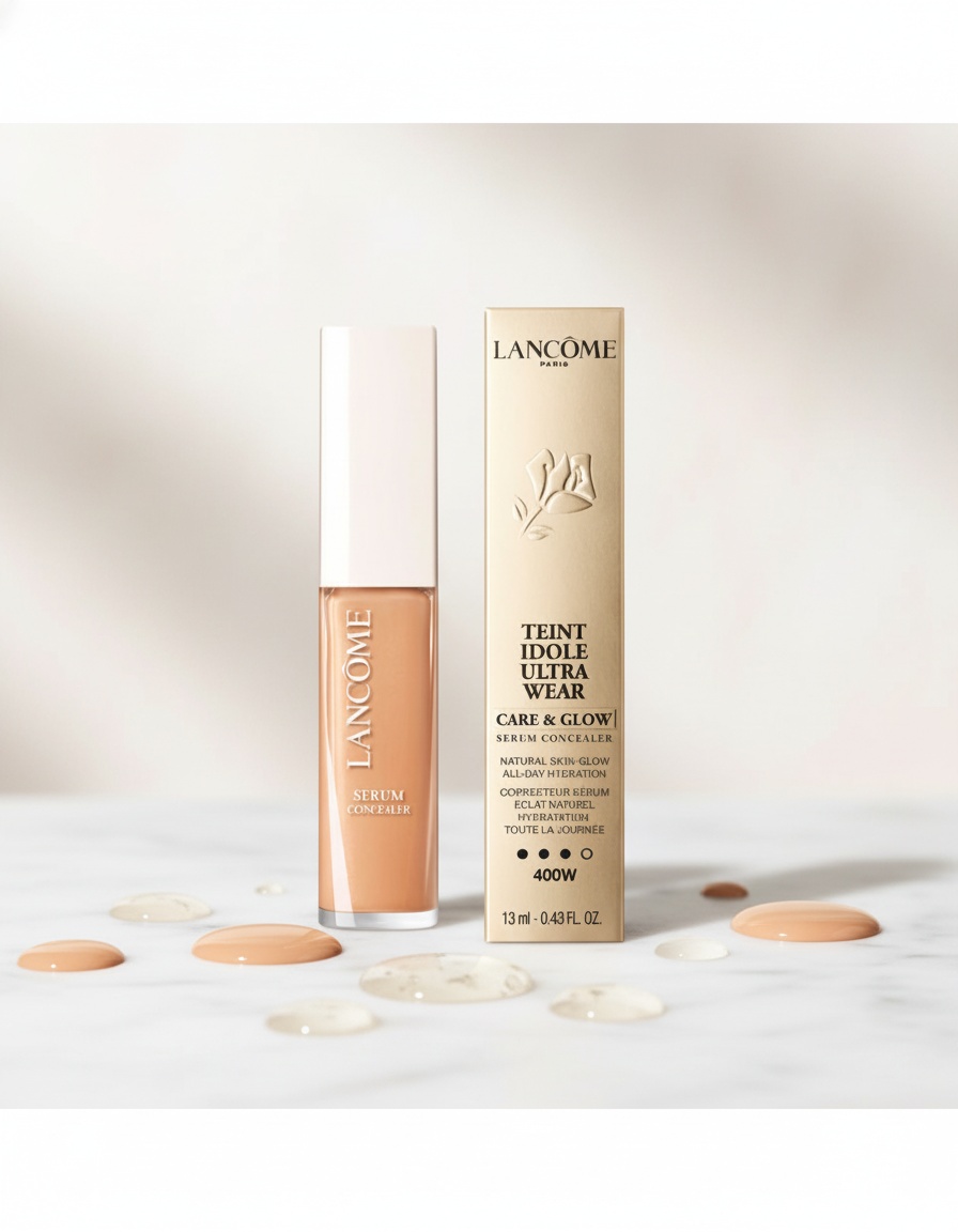 LancÔme TEINT IDOLE ULTRA WEAR care & glow serum concealer #400W 13.5ml - Afbeelding 2