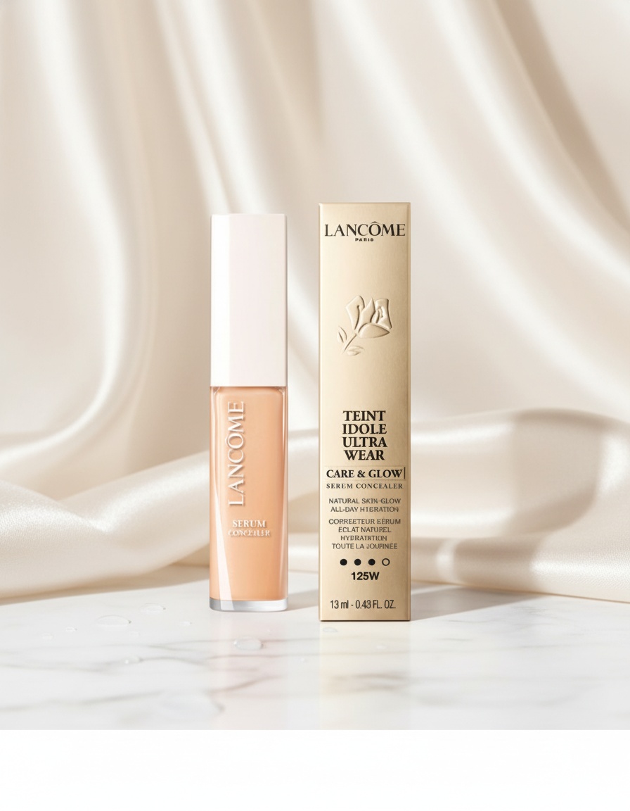 LancÔme TEINT IDOLE ULTRA WEAR care & glow serum concealer #125W 13.5ml - Afbeelding 2