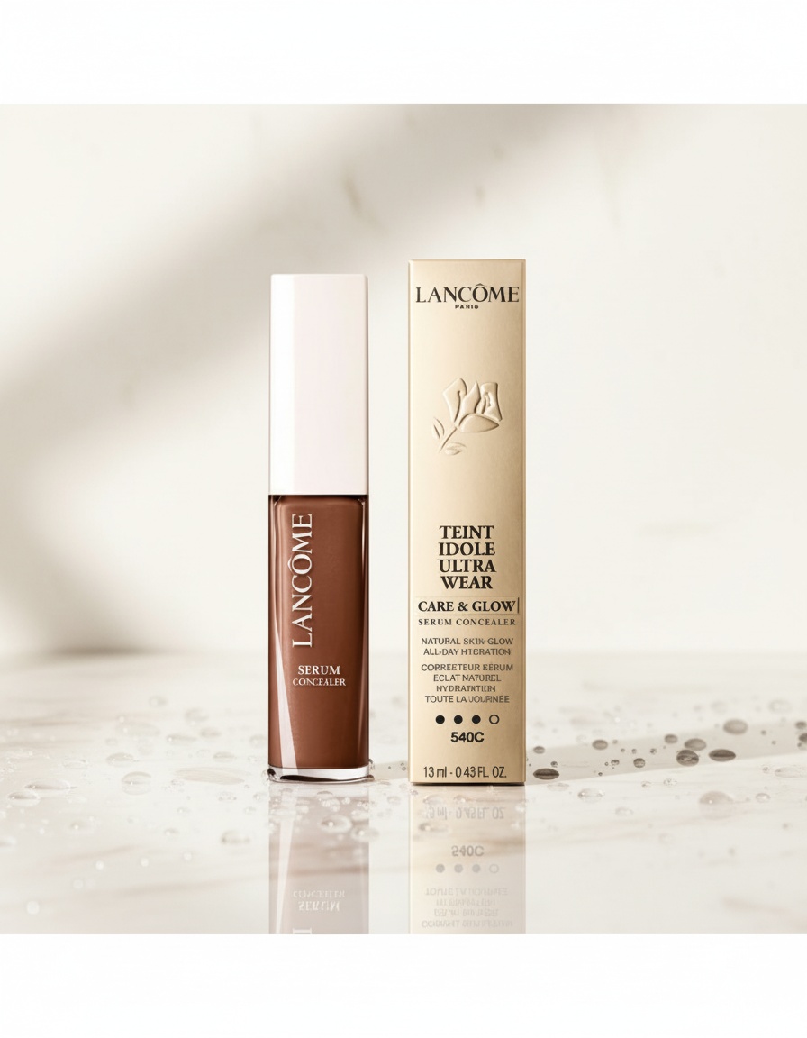 LancÔme TEINT IDOLE ULTRA WEAR care & glow serum concealer #540C 13.5ml - Afbeelding 2