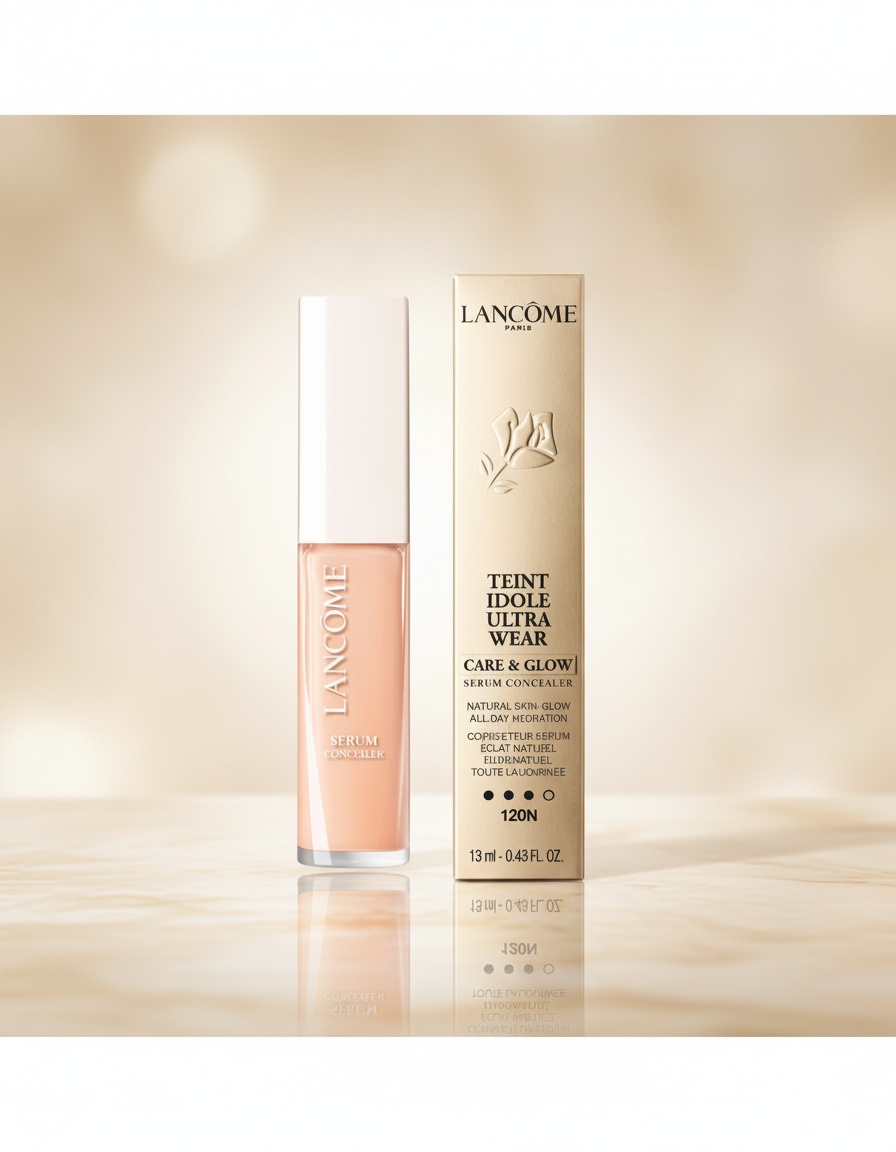 LancÔme TEINT IDOLE ULTRA WEAR care & glow serum concealer #120N 13.5 ml - Afbeelding 2