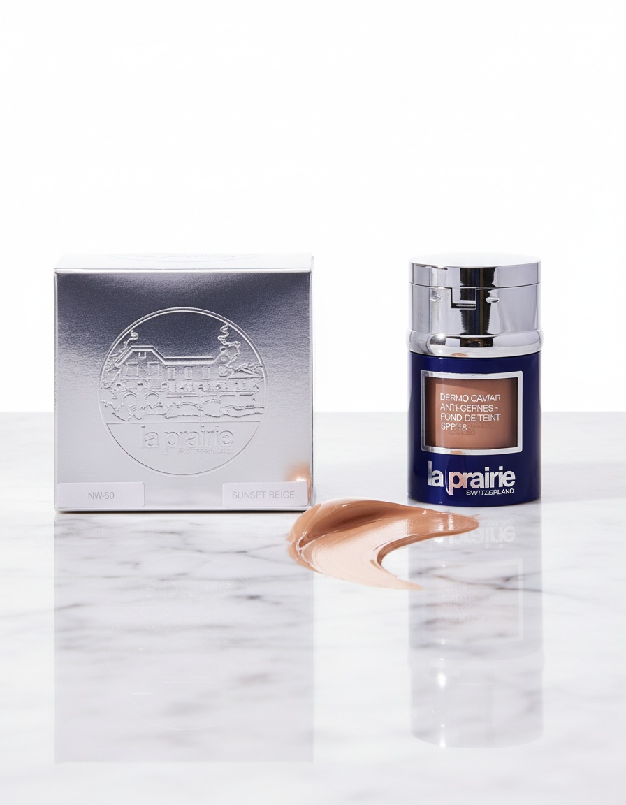 La Prairie SKIN CAVIAR concealer foundation SPF15 #sunset beige - Afbeelding 2