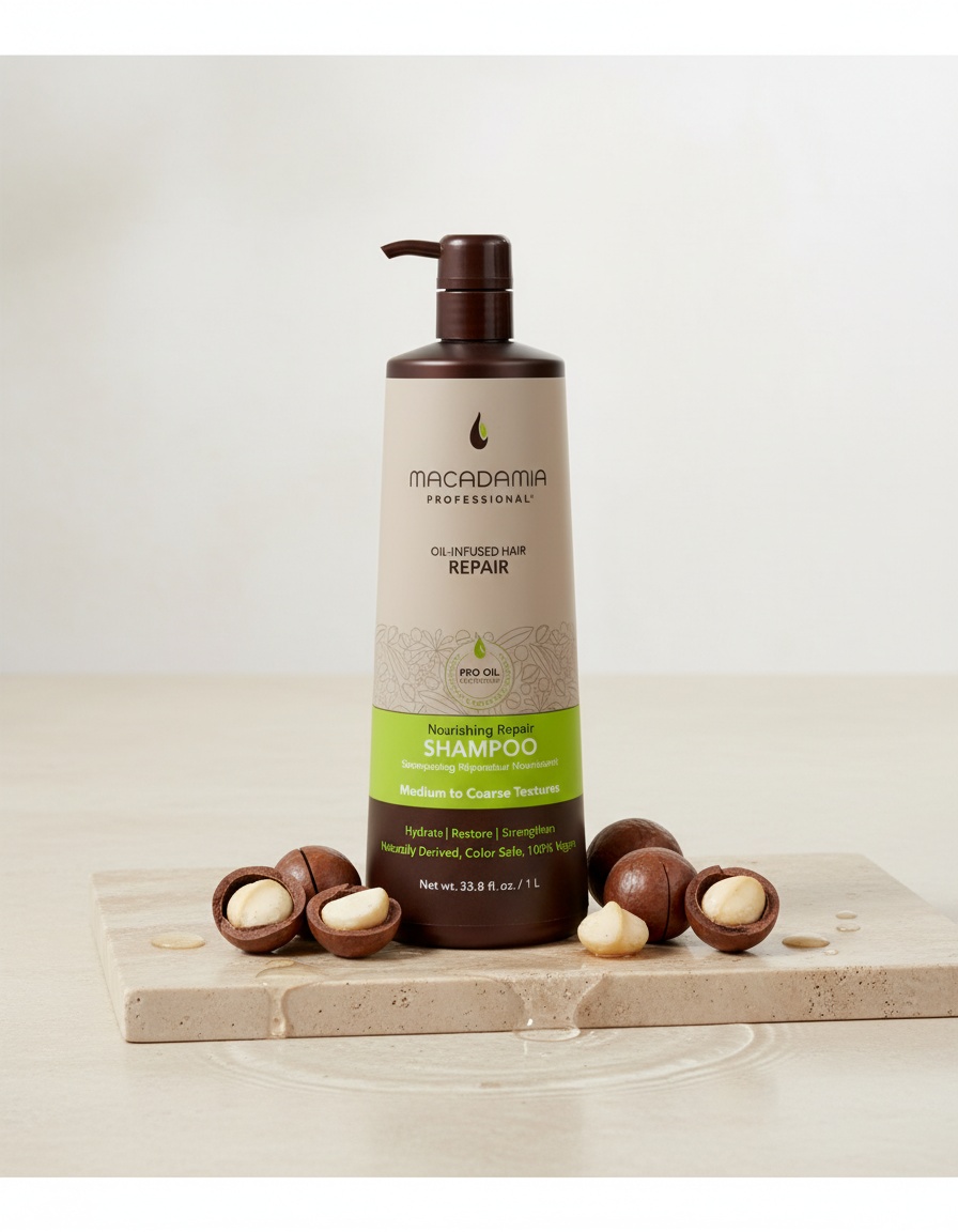 Macadamia NOURISHING MOISTURE shampoo 1000 ml - Afbeelding 2