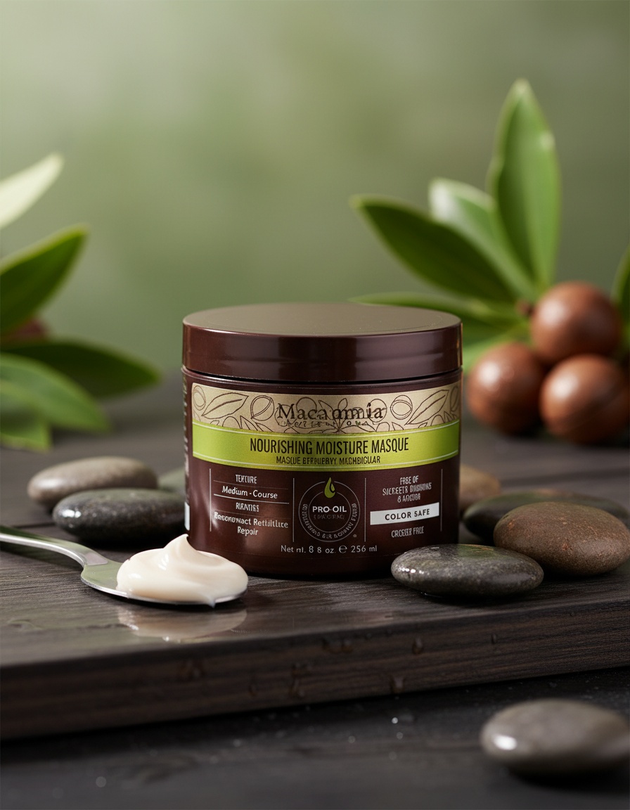 Macadamia NOURISHING MOISTURE masque 236 ml - Afbeelding 2
