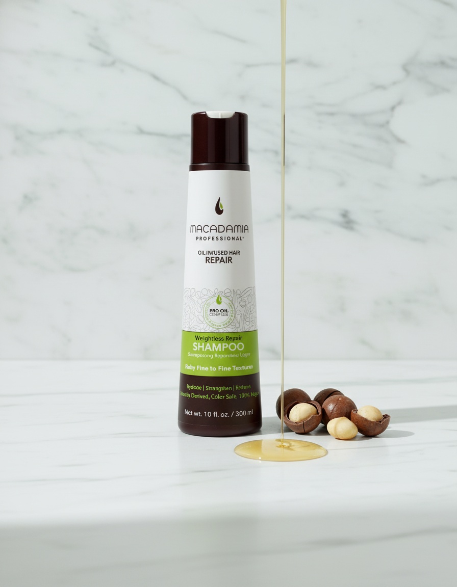 Macadamia WEIGHTLESS MOISTURE shampoo 300 ml - Afbeelding 2