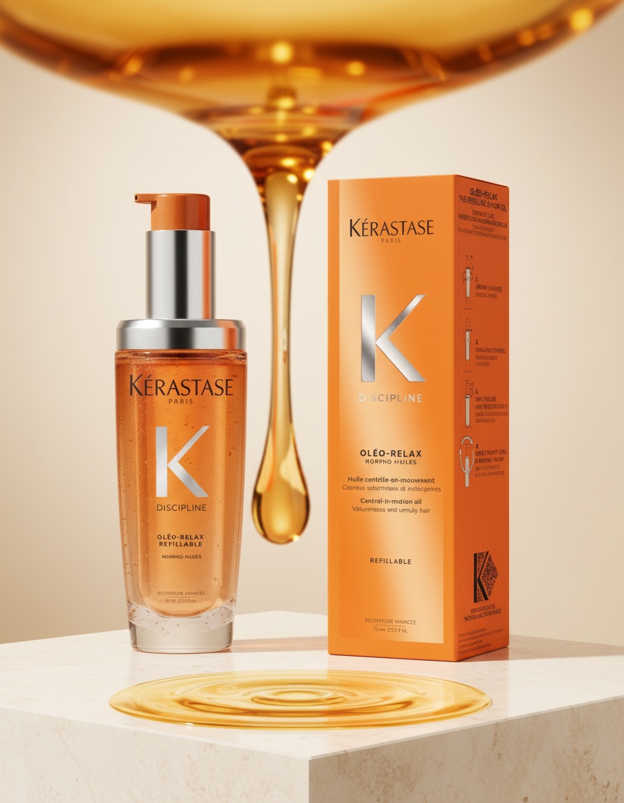 Kerastase DISCIPLINE oléo-relax aceite recargable 75 ml - Afbeelding 2