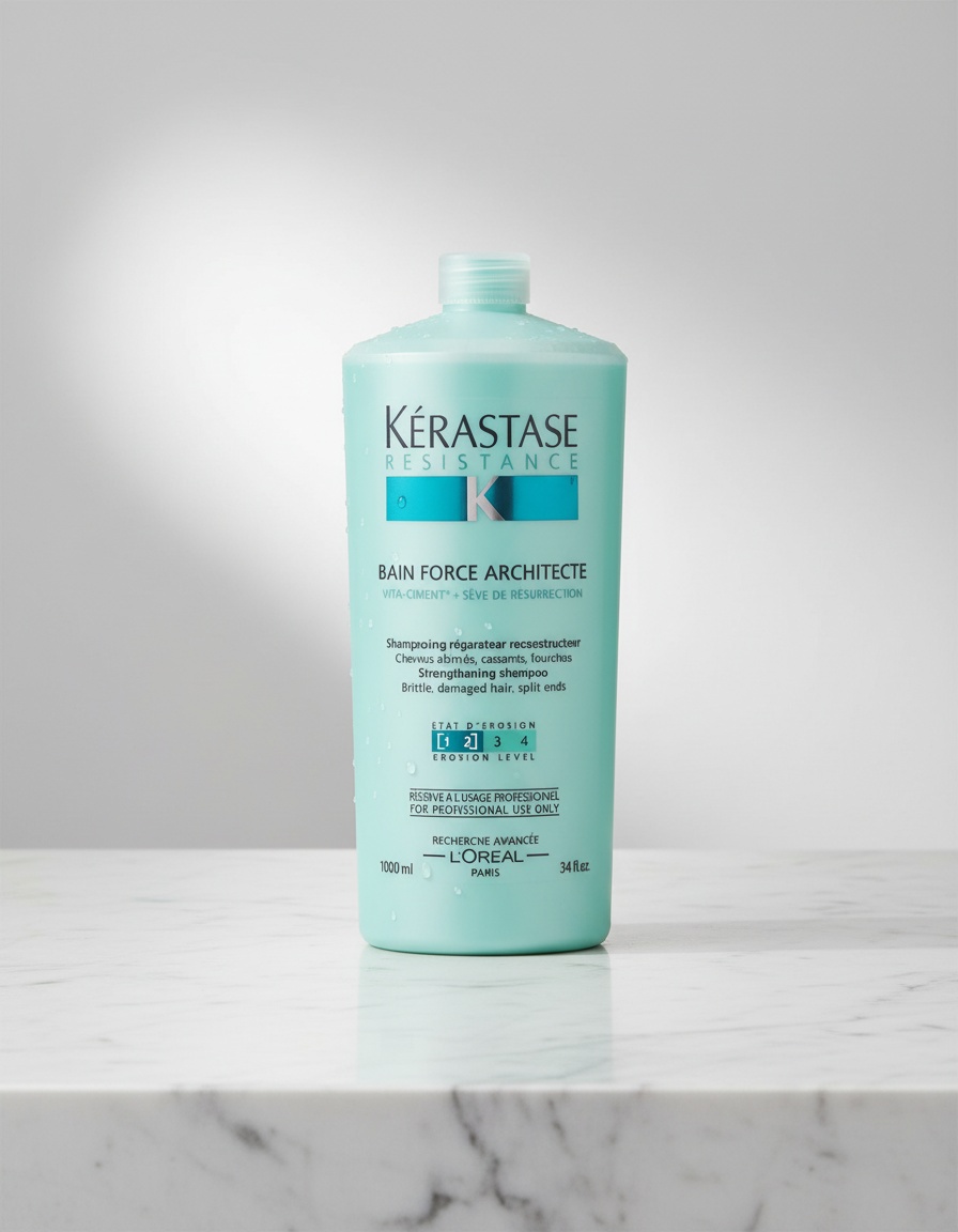 Kerastase RESISTANCE bain force architecte 1000 ml - Afbeelding 2