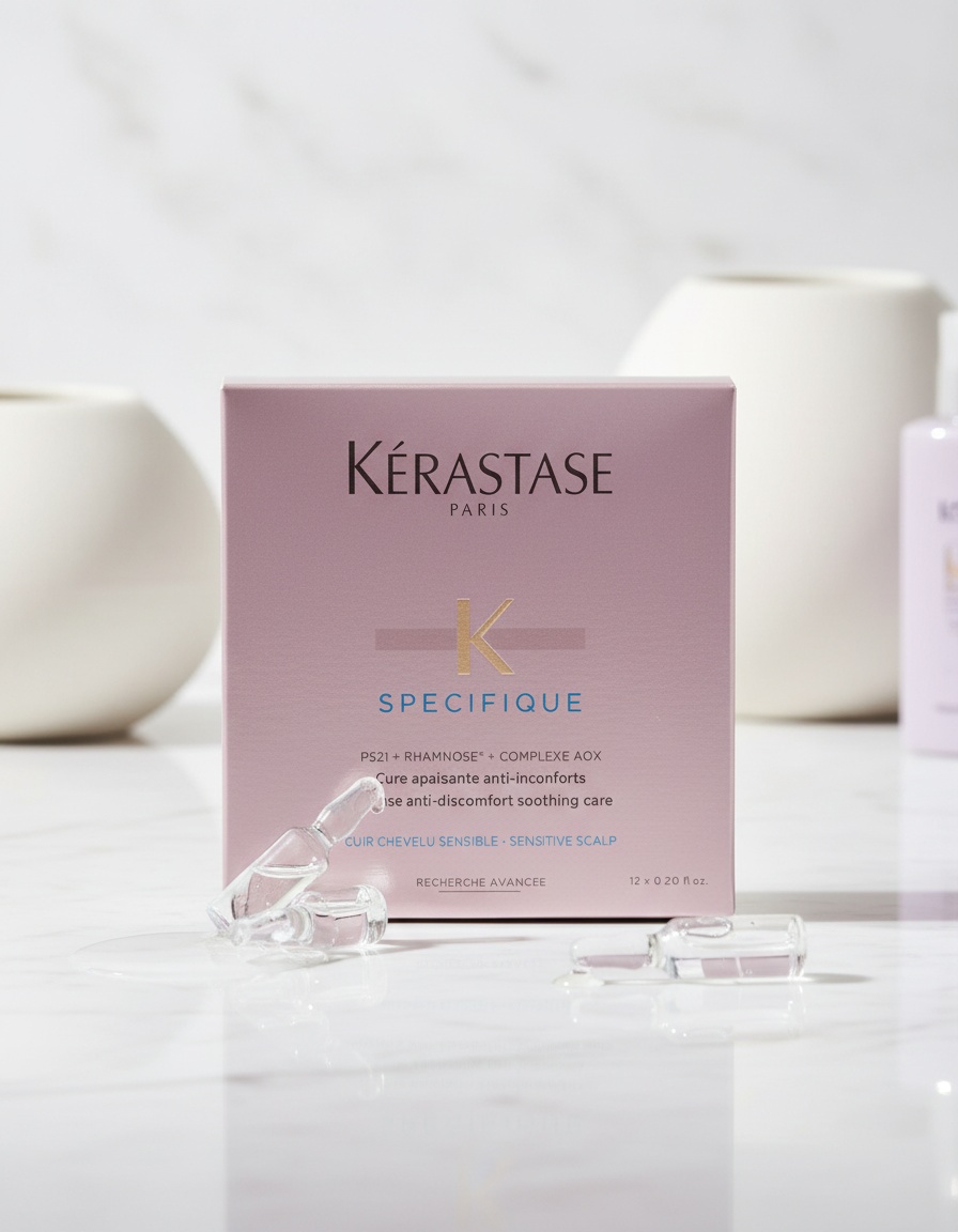 Kerastase SPÉCIFIQUE cure apaisante intense 12 x 6 ml - Afbeelding 2