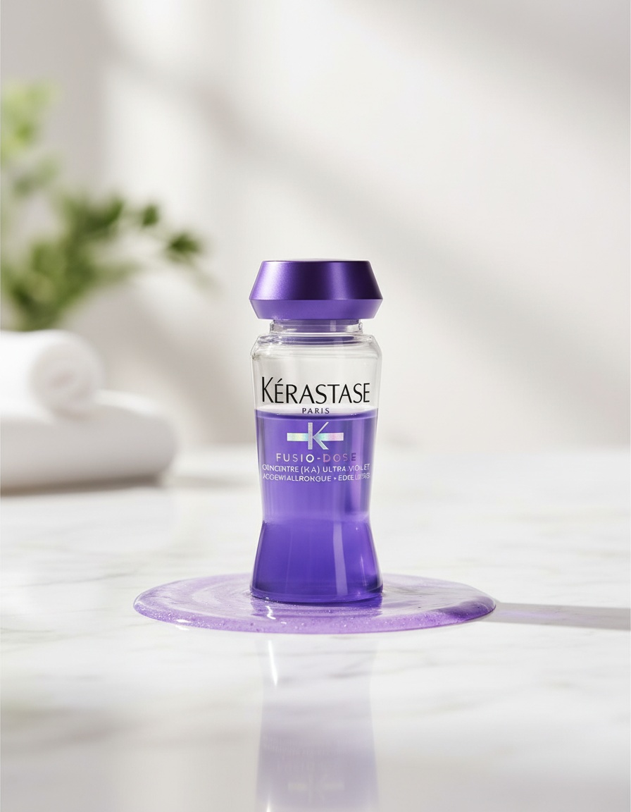 Kerastase FUSIO-DOSE concentrated [HA] ultra-violet 10 x 12 ml - Afbeelding 2