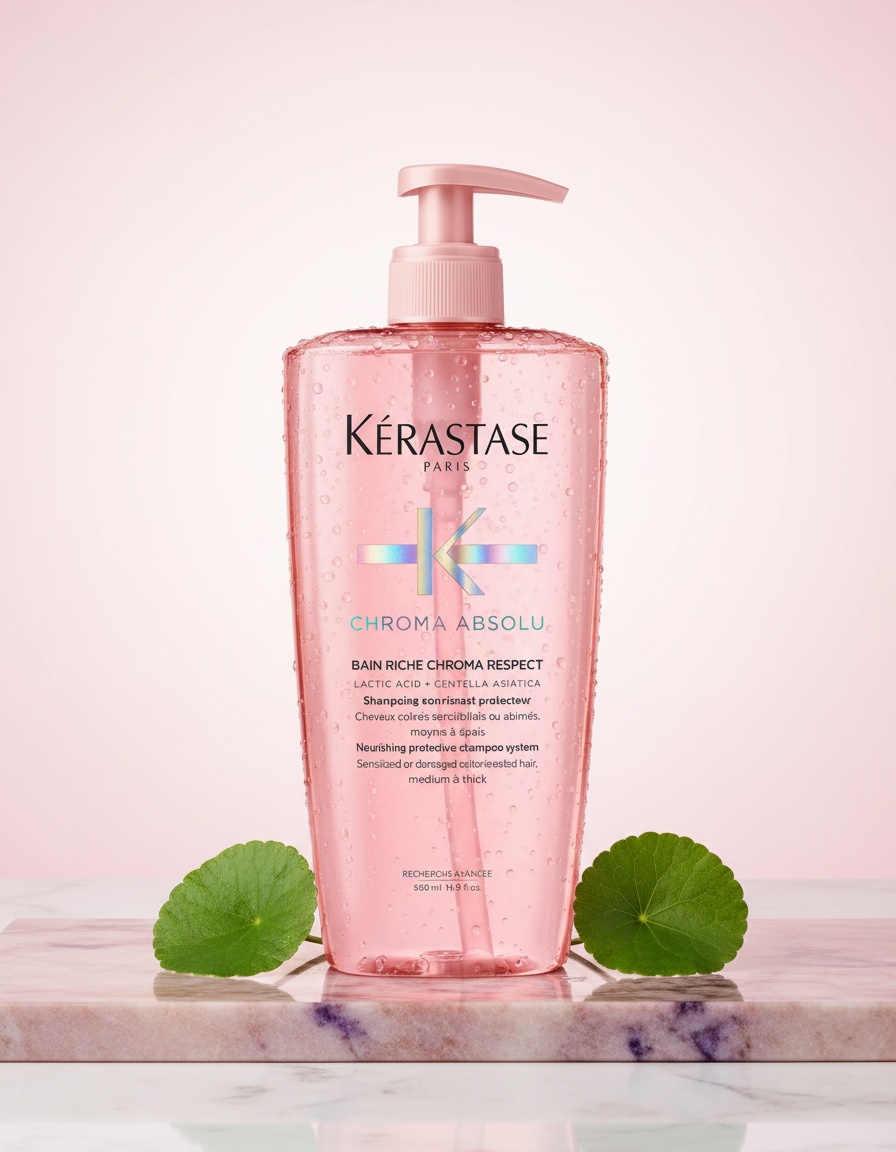 Kerastase CHROMA ABSOLU bain riche chroma respect 500 ml - Afbeelding 2
