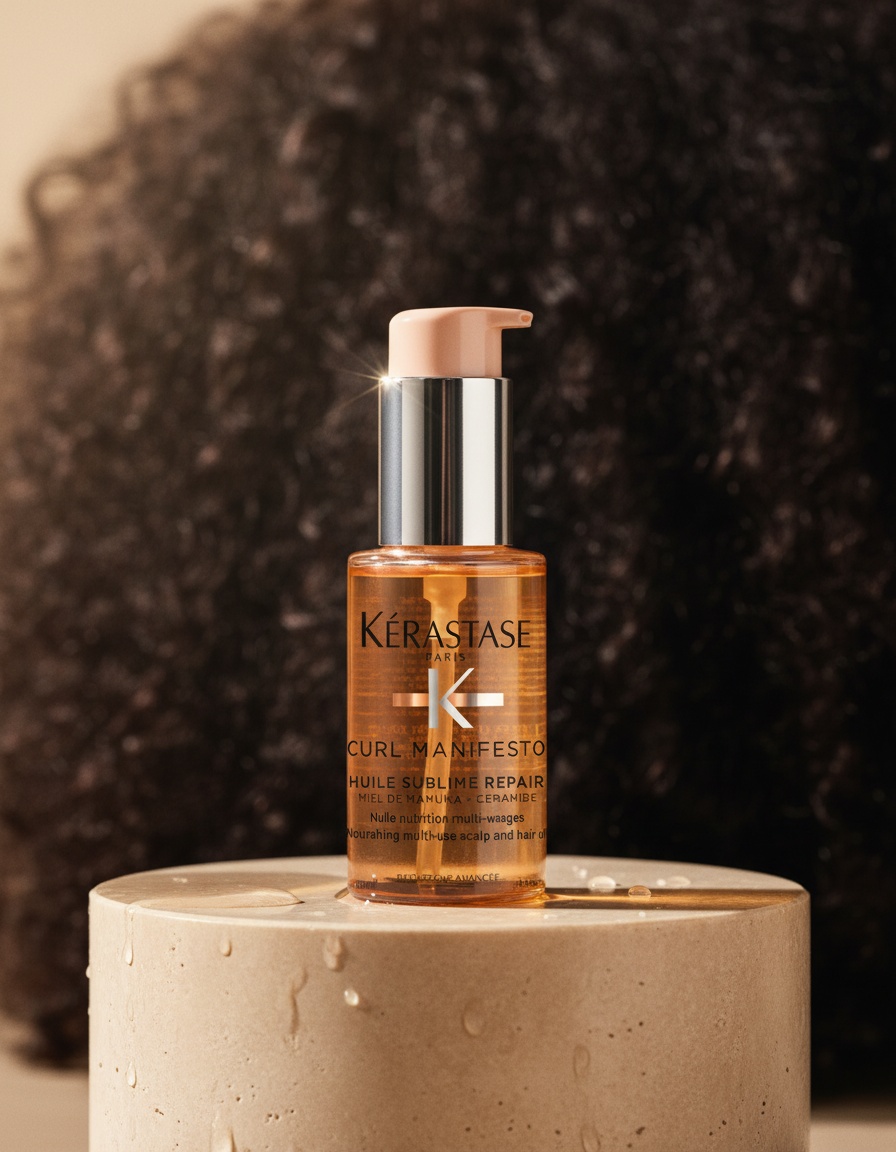 Kerastase CURL MANIFESTO huile sublime repair 50 ml - Afbeelding 2