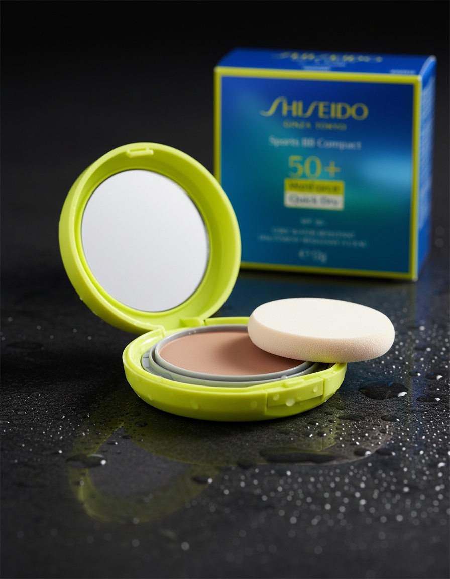 Shiseido SUN CARE SPORT BB COMPACT SPF50+ #medium - Afbeelding 2