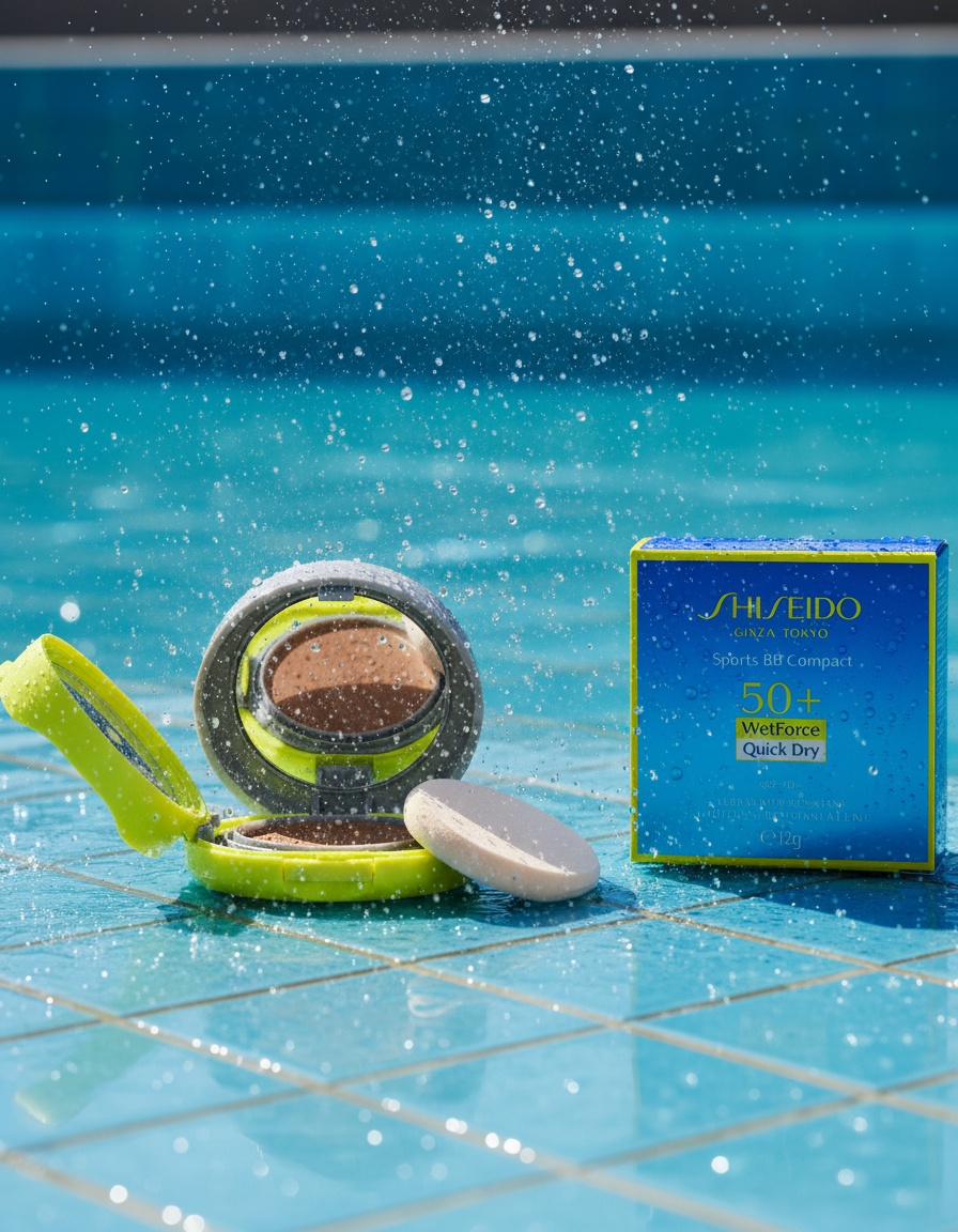 Shiseido EXPERT SUN SPORTS BB compact SPF50+ #dark - Afbeelding 2