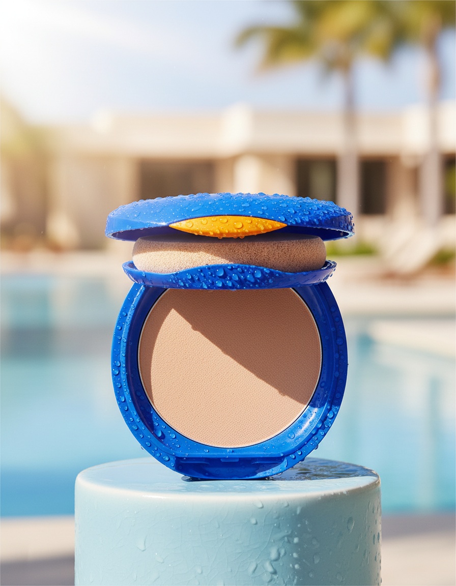 Shiseido UV PROTECTIVE rechargeable compact solar makeup SPF30 #Medium Beige 12 gr - Afbeelding 2