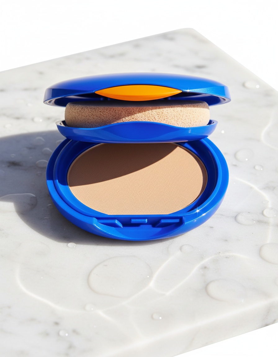 Shiseido UV PROTECTIVE rechargeable compact solar makeup SPF30 #Dark Ivory 12 gr - Afbeelding 2