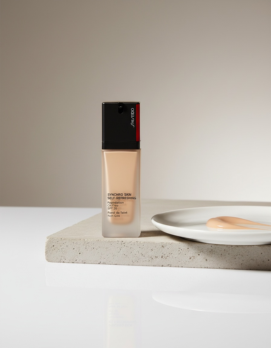 Shiseido SYNCHRO SKIN self refreshing foundation #350 maple 30 ml - Afbeelding 2
