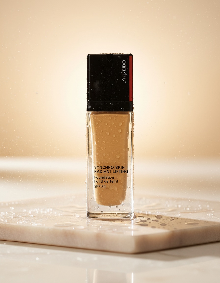 Shiseido SYNCHRO SKIN radiant lifting foundation #420 bronze 30 ml - Afbeelding 2