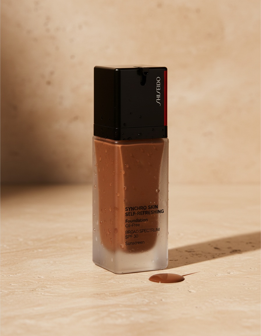 Shiseido SYNCHRO SKIN self refreshing foundation #510 suede 30 ml - Afbeelding 2