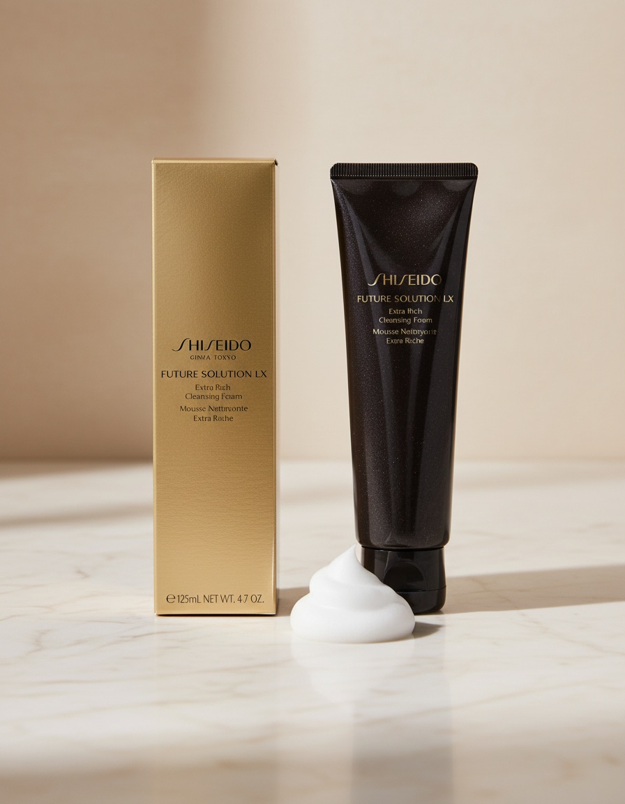Shiseido Future Solution LX Extra Rich Cleansing Foam 125 ml - Afbeelding 2