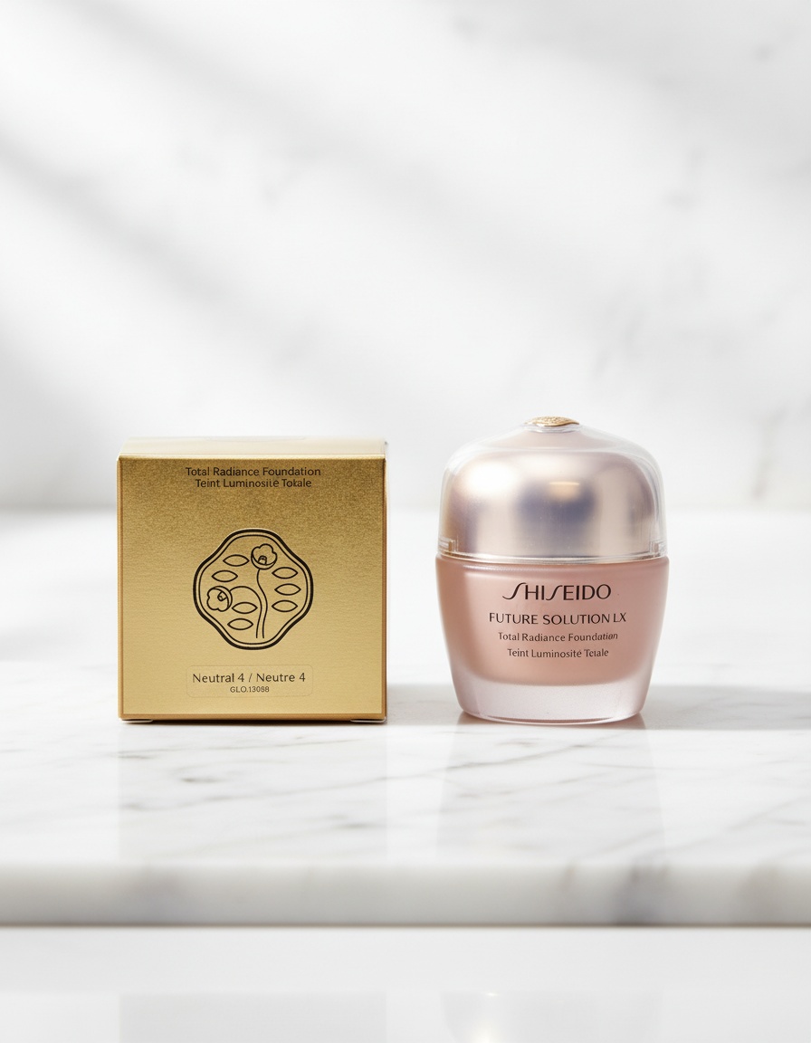 Shiseido FUTURE SOLUTION LX total radiance foundation #4-neutral 30 ml - Afbeelding 2