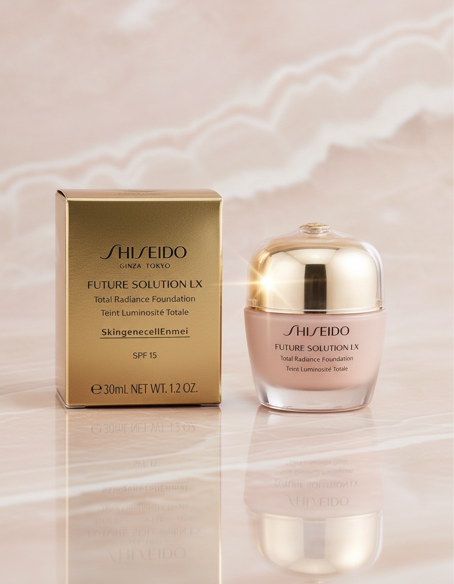 Shiseido FUTURE SOLUTION LX total radiance foundation #3-rose - Afbeelding 2