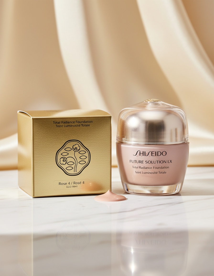 Shiseido FUTURE SOLUTION LX total radiance foundation #4-rose - Afbeelding 2