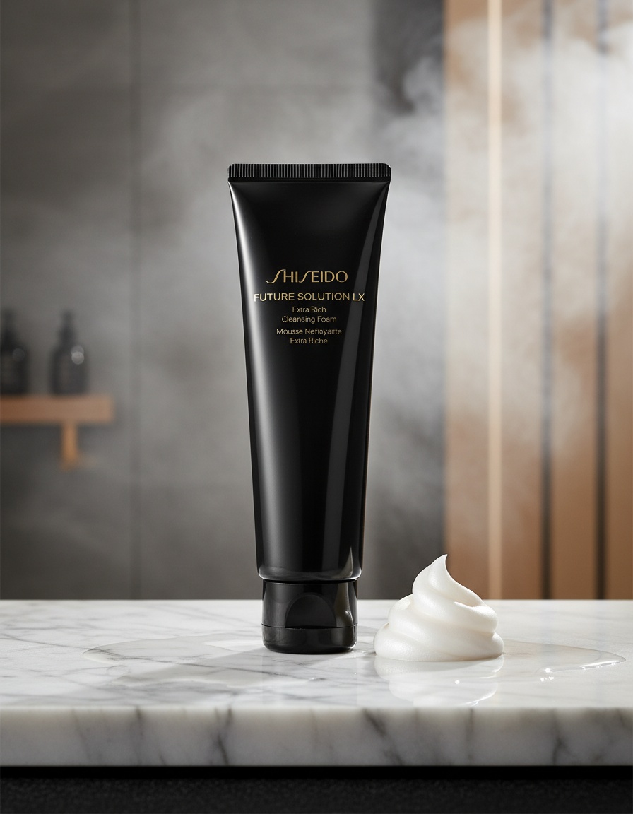 Shiseido Future Solution LX Extra Rich Cleansing Foam 125 ml - Afbeelding 2