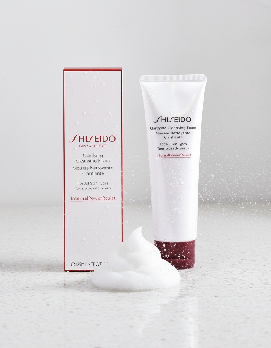 Shiseido Clarifying Cleansing Foam 125 ml - Afbeelding 2