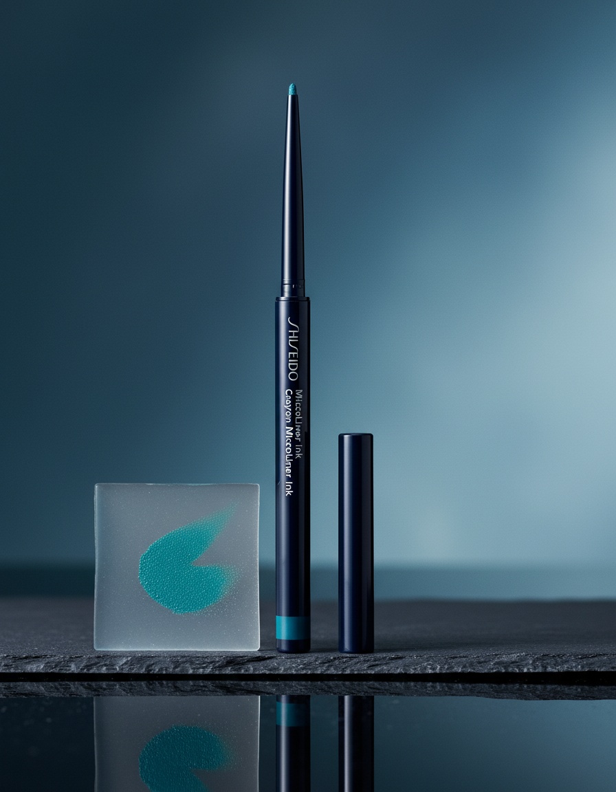 Shiseido MICROLINER ink #08-matte teal - Afbeelding 2