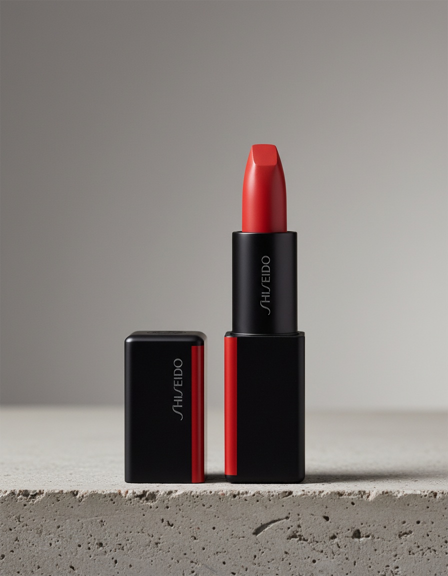 Shiseido MODERNMATTE POWDER lipstick #509-flame - Afbeelding 2