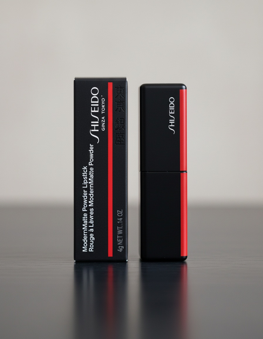 Shiseido MODERNMATTE powder lipstick #510-night life - Afbeelding 2