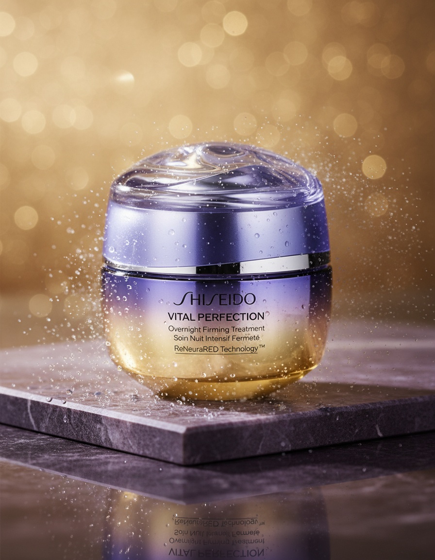 Shiseido VITAL PERFECTION overnight firming treatment Firming Facial Treatment 50 ml - Afbeelding 2