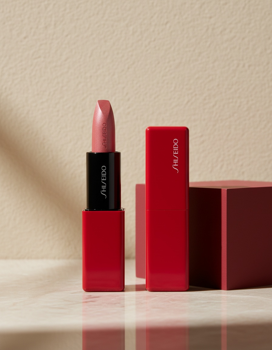 Shiseido TECHNOSATIN gel lipstick #407 pulsar pink 3.30 gr - Afbeelding 2