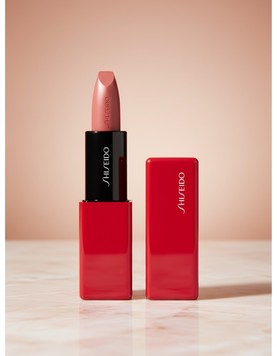 Shiseido TECHNOSATIN gel lipstick #408 voltage rose 3.30 gr - Afbeelding 2