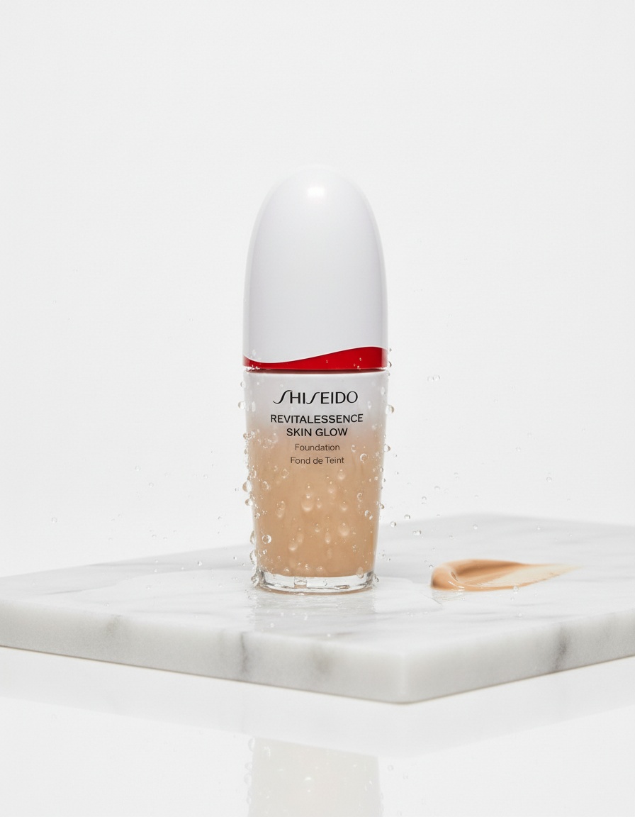 Shiseido REVITALESSENCE SKIN GLOW foundation #160 30ml - Afbeelding 2