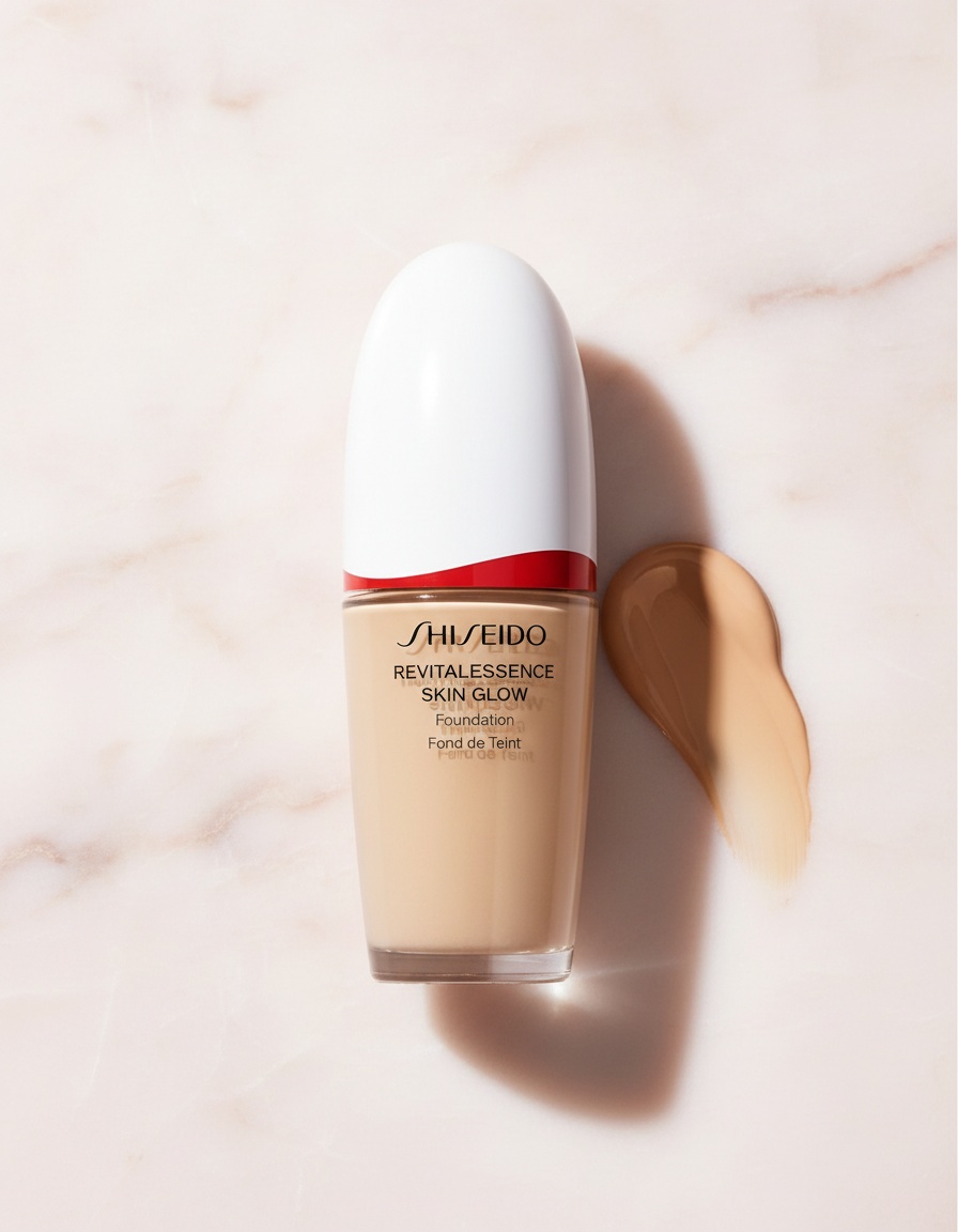 Shiseido REVITALESSENCE SKIN GLOW foundation #220 30ml - Afbeelding 2