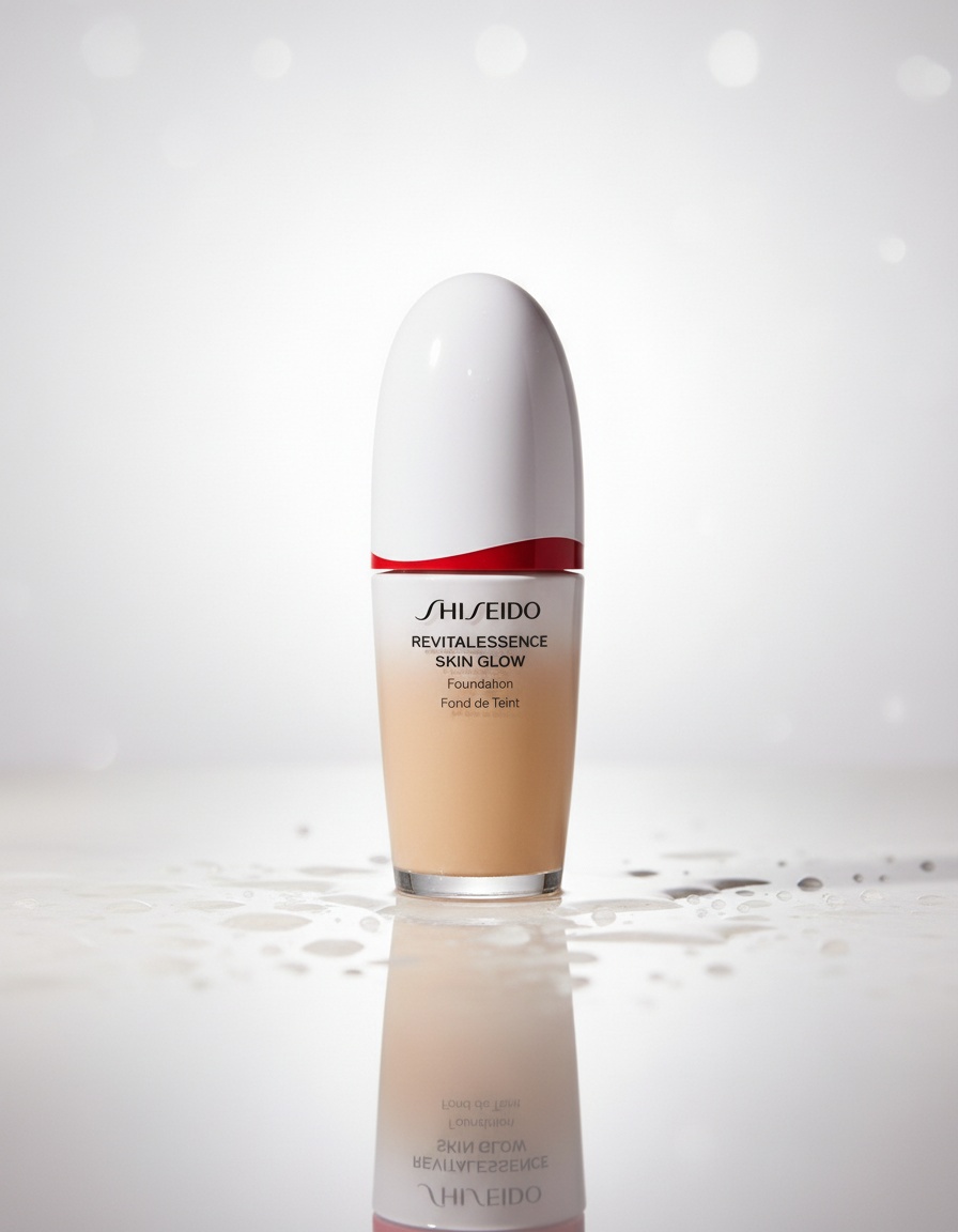 Shiseido REVITALESSENCE SKIN GLOW foundation #330 30ml - Afbeelding 2