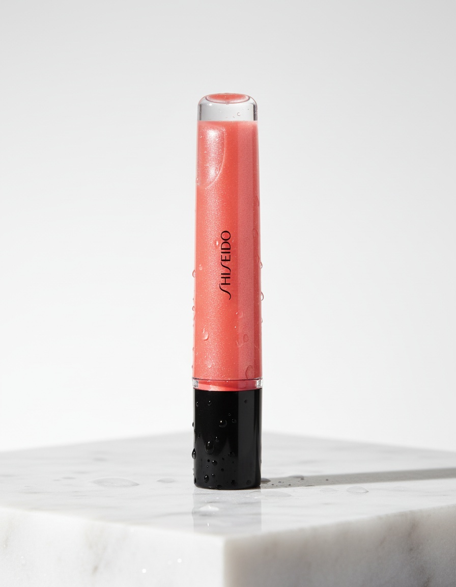 Shiseido SHIMMER gel gloss #07 shin-ku red 9 ml - Afbeelding 2