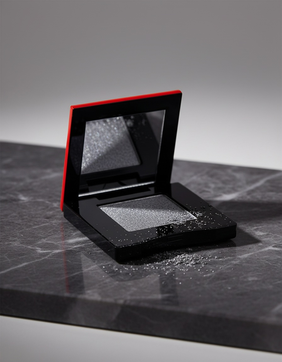 Shiseido POP powdergel eyeshadow #07-sparkling silver - Afbeelding 2