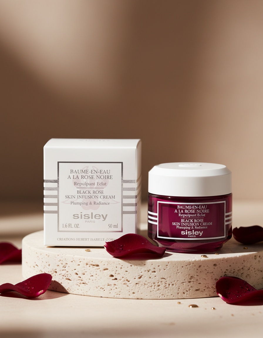 Sisley BAUME EN EAU A LA ROSE NOIRE repulpant eclat 50 ml - Afbeelding 2