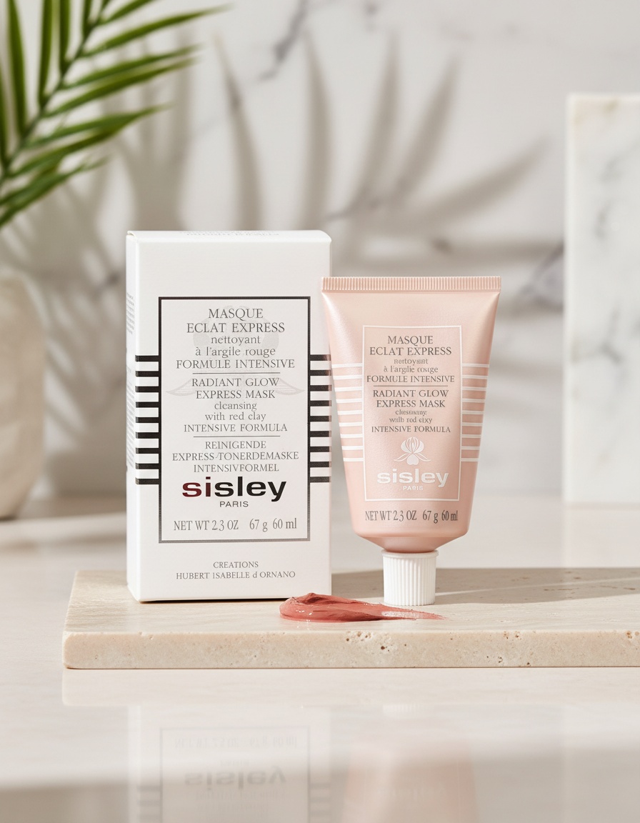 Sisley MASQUE ECLAT EXPRESS nettoyant à l'argile rouge 60 ml - Afbeelding 2