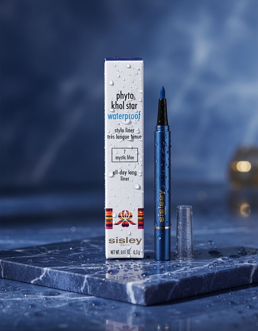 Sisley PHYTO KHOL STAR WATERPROOF #07-mystic blue 0,3 gr - Afbeelding 2