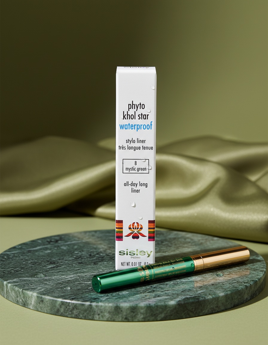 Sisley PHYTO KHOL STAR WATERPROOF #08-mystic green 0,3 gr - Afbeelding 2