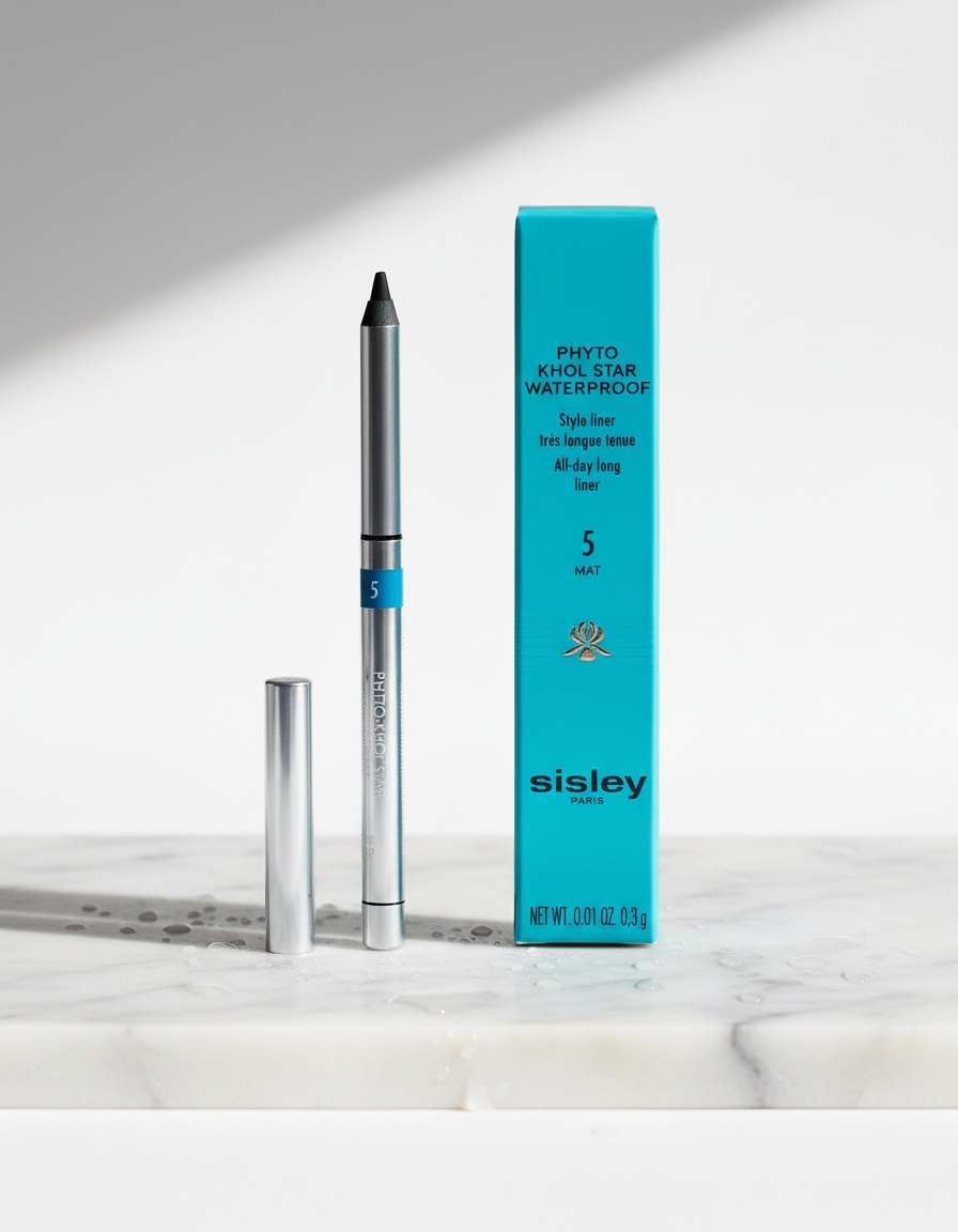 Sisley PHYTO KHOL STAR WATERPROOF #5-matte peackock 1,2 gr - Afbeelding 2