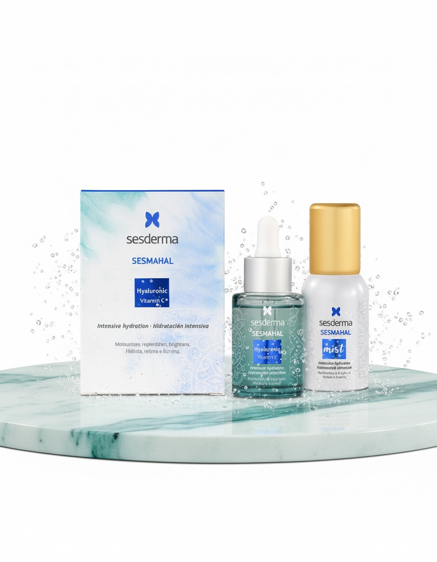 Sesderma SESMAHAL HYALURONIC VITAMIN C intensive hydration serum 30 ml - Afbeelding 2