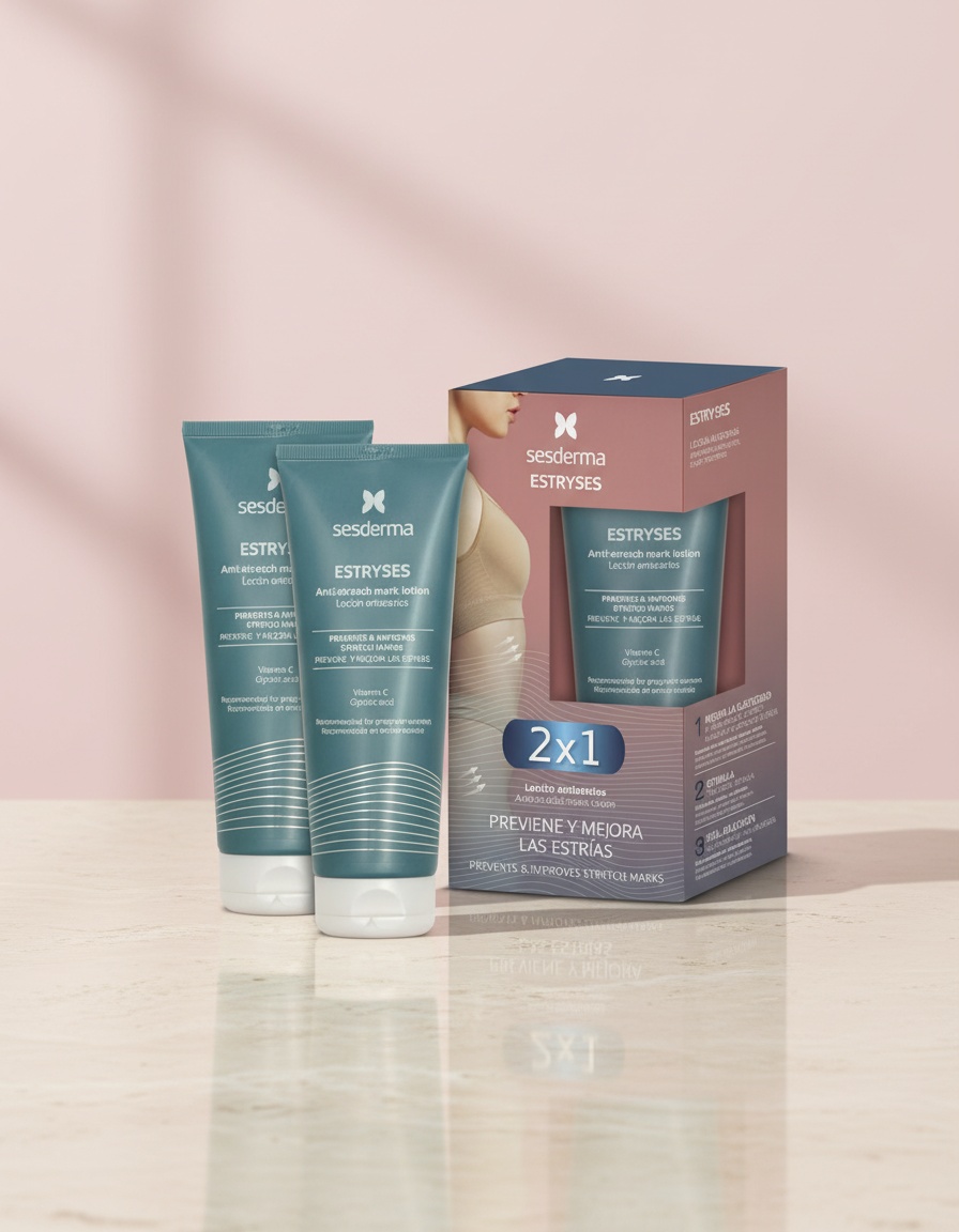 Sesderma ESTRYSES loción antiestrías duo 2 x 200 ml - Afbeelding 2