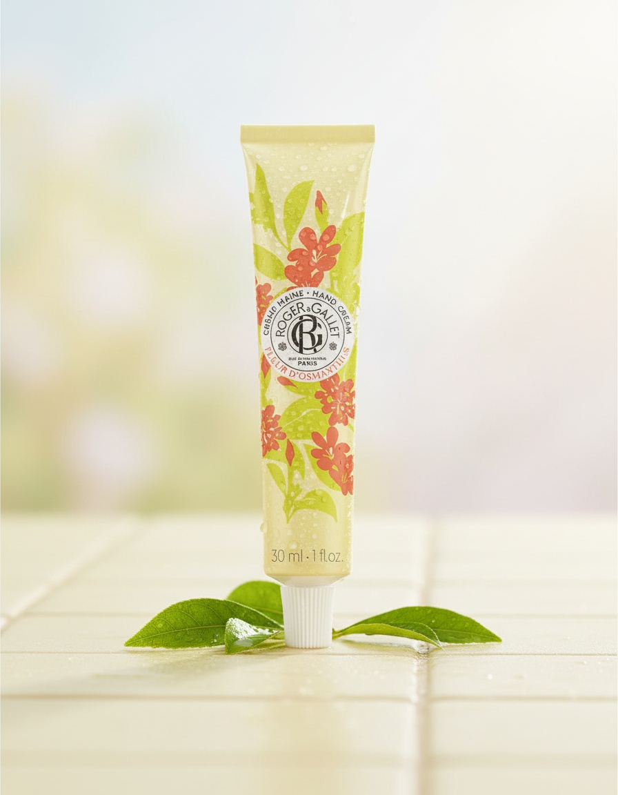 Roger & gallet FLEUR D'OSMANTHUS hand and nail cream 30 ml - Afbeelding 2