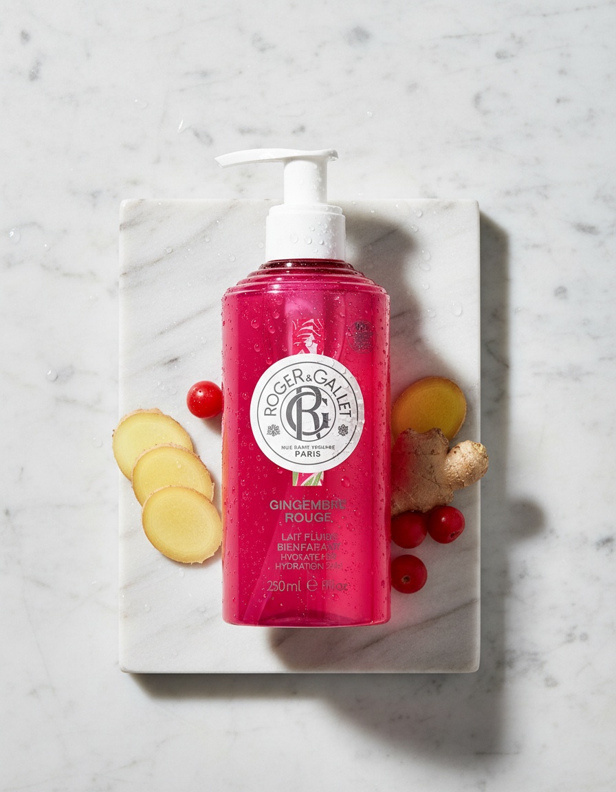 Roger & gallet GINGEMBRE ROUGE body lotion 250 ml - Afbeelding 2