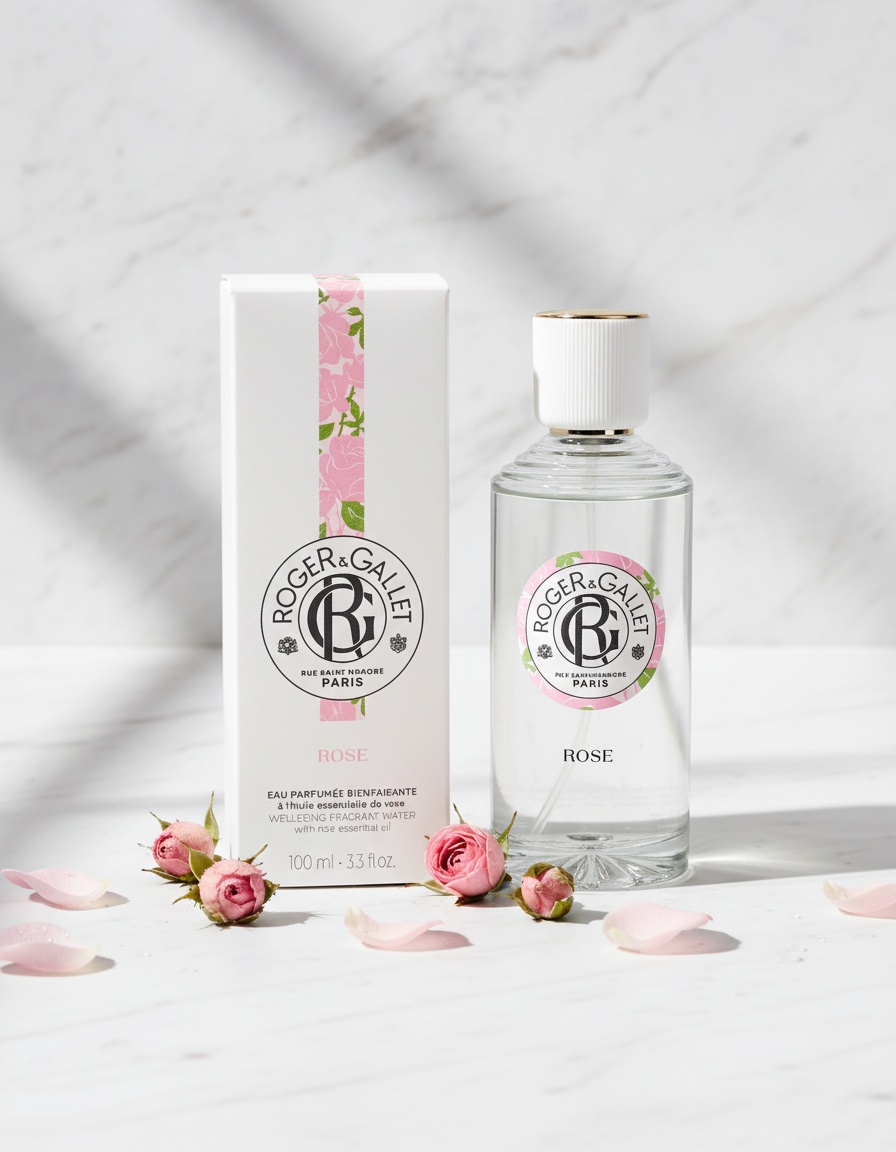Roger & gallet ROSE agua perfumada bienestar 100 ml - Afbeelding 2